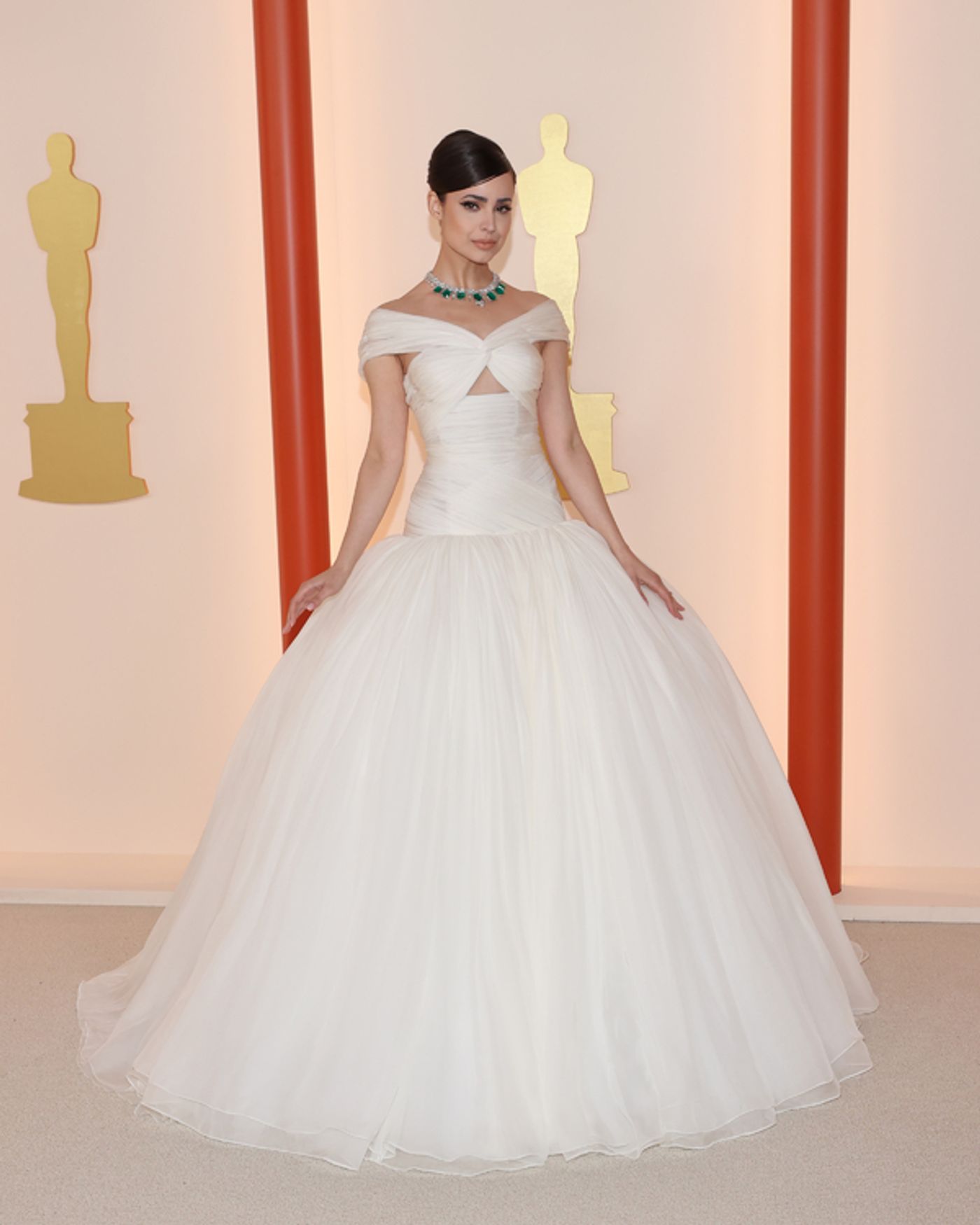 Photos: Stephanie Hsu, Ariana DeBose & More Walk the Oscars Red Carpet  Image