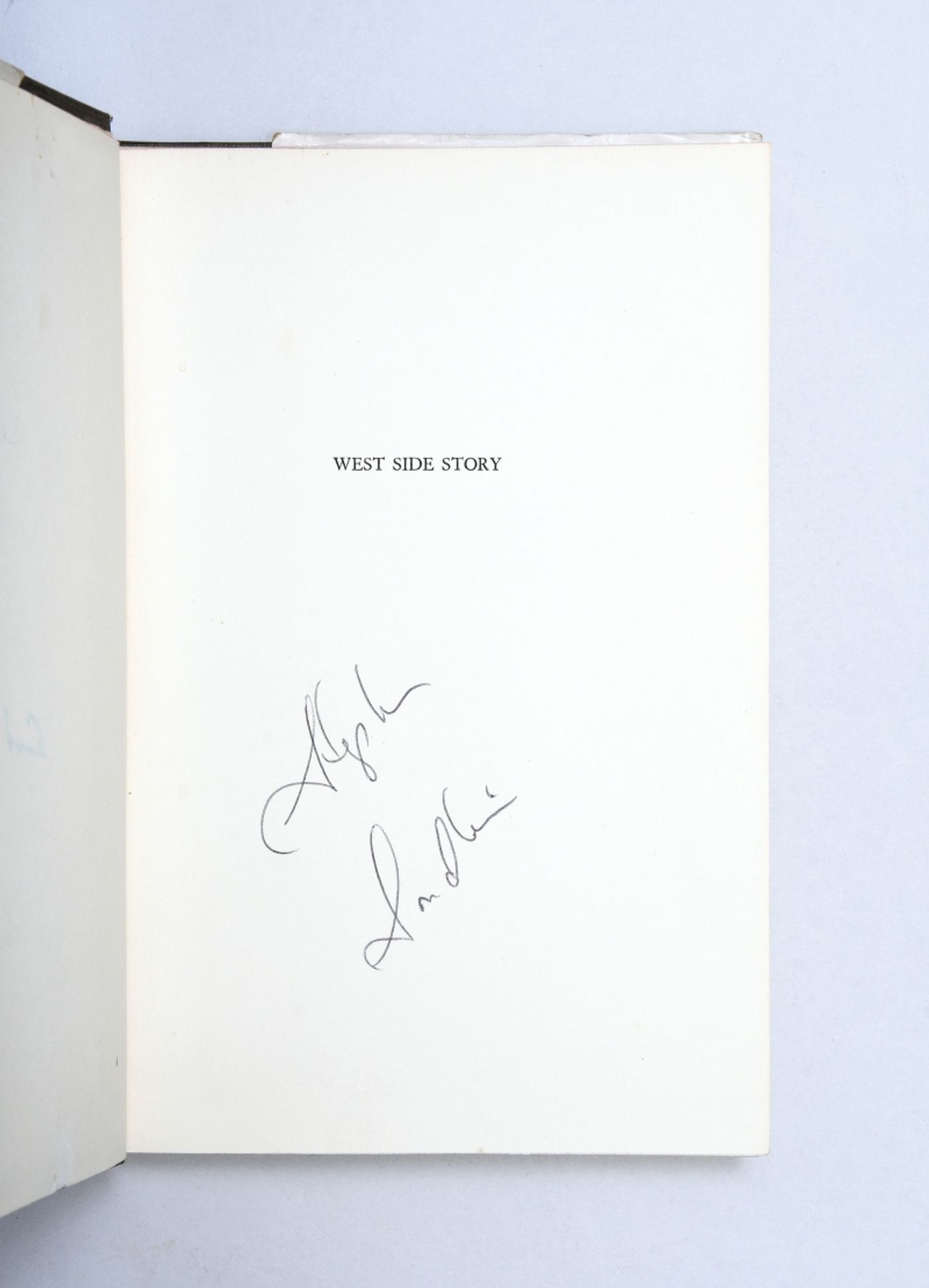 Rare WEST SIDE STORY Book Signed By All Four Creators to Be at New York Book Fair Rare WEST SIDE STORY Book Signed By All Four Creators to Be at New York Book Fair Image
