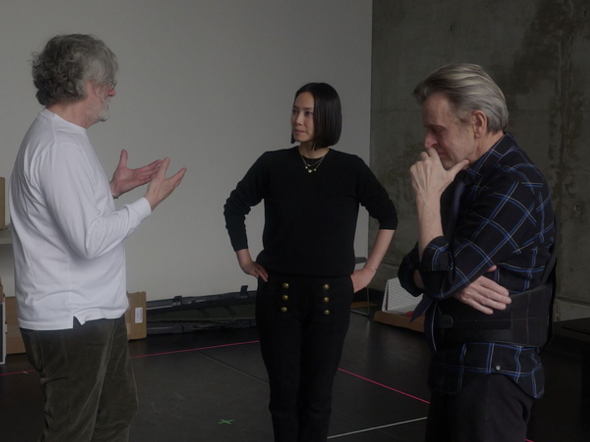 Francois Girard, Miki Nakatani, Mikhail Baryshnikov at 