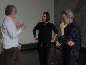 Francois Girard, Miki Nakatani, Mikhail Baryshnikov Photo