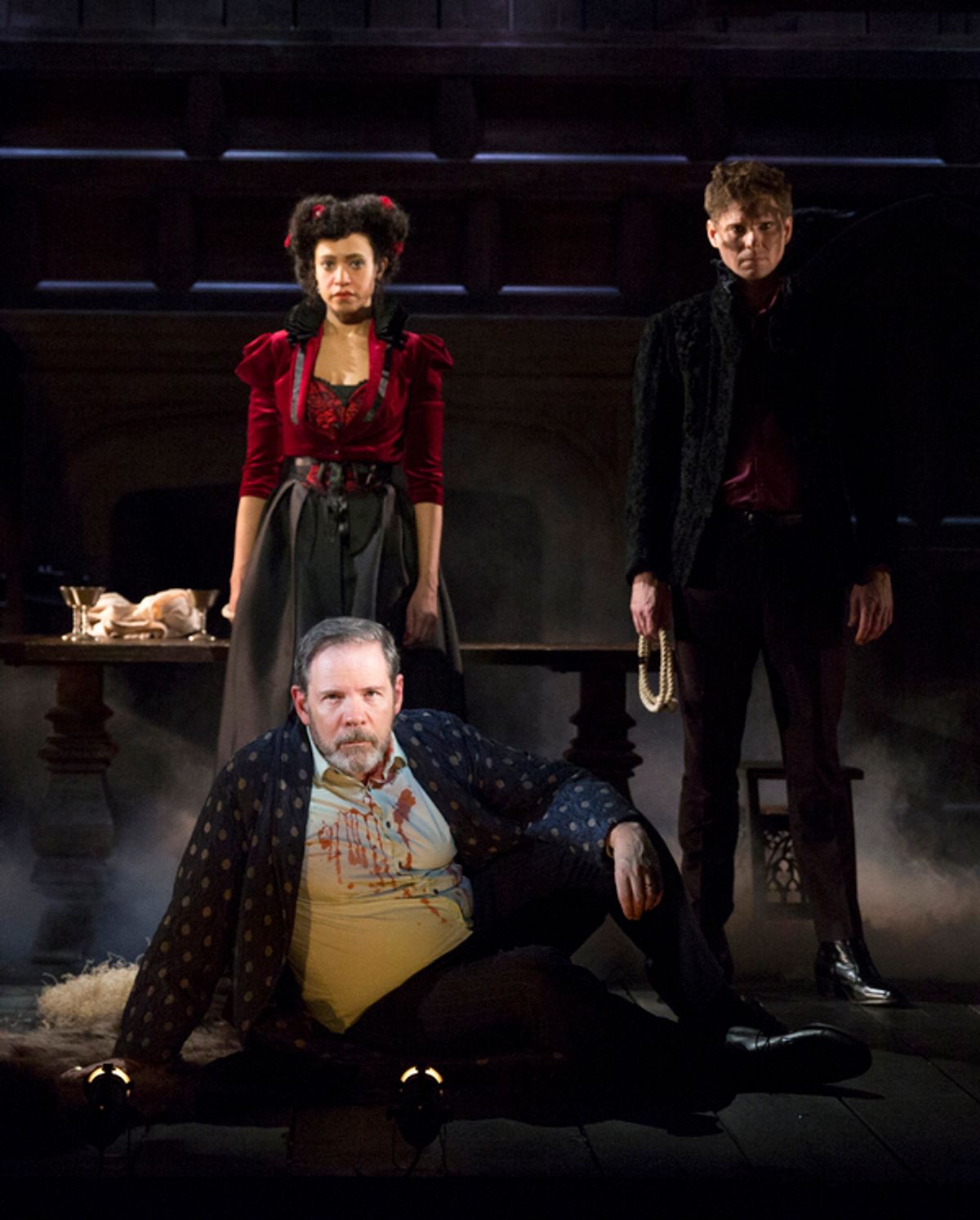 Cara Ricketts, Thomas Jay Ryan and Tony Roach  at 