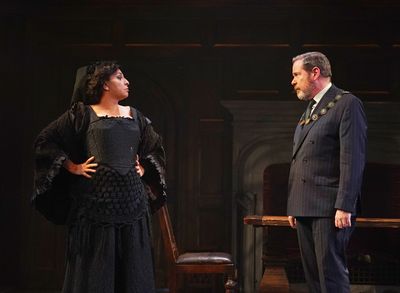 Veronica Falcón and Thomas Jay Ryan  Photo