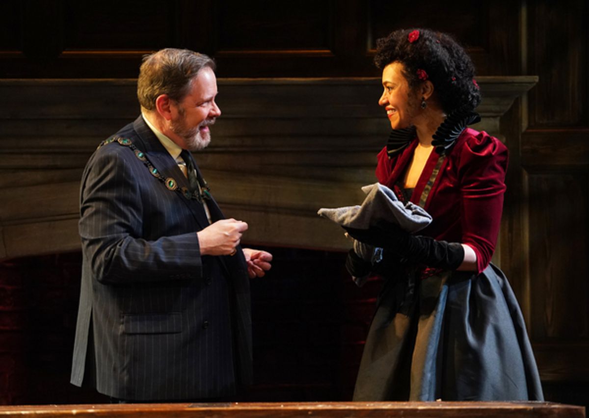 Thomas Jay Ryan and Cara Ricketts  at 