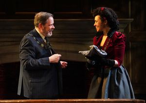 Thomas Jay Ryan and Cara Ricketts  Photo