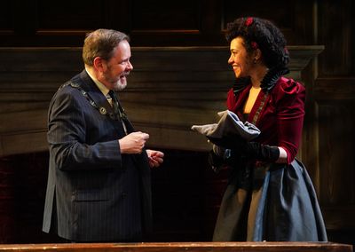 Thomas Jay Ryan and Cara Ricketts  Photo