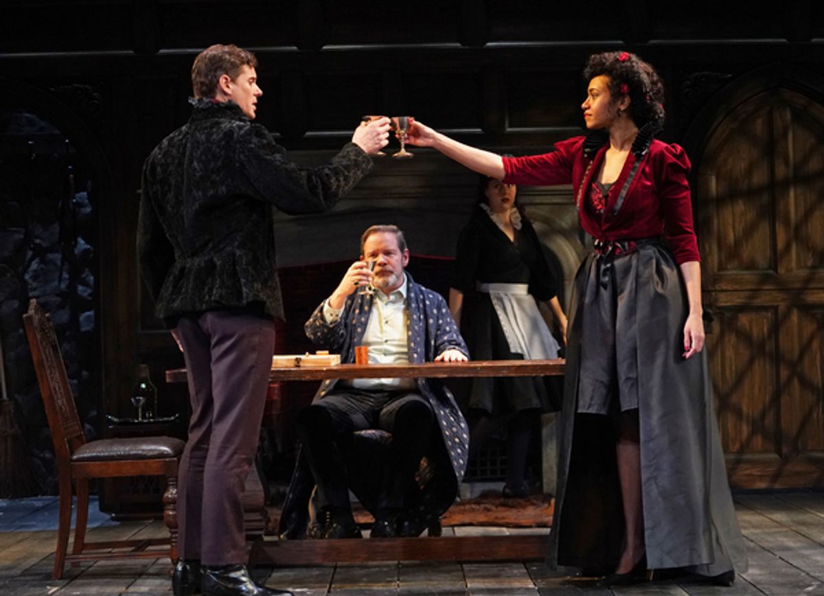 Tony Roach, Thomas Jay Ryan, Emma Geer and Cara Ricketts at 