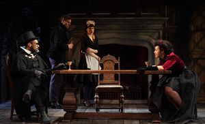 Joshua David Robinson, Tony Roach, Emma Geer and Cara Ricketts  Photo