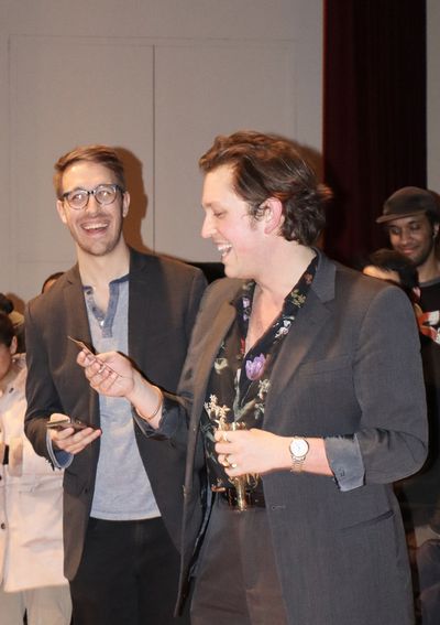 (L-R) Sam Hood Adrain, James Clements (c) Paris Marcel Photo