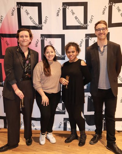 (L-R) James Clements, Joanny Baez, Ashlei Miller, Sam Hood Adrain (c) Paris Marcel Photo