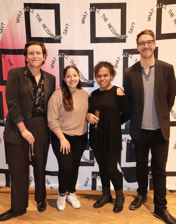 (L-R) James Clements, Joanny Baez, Ashlei Miller, Sam Hood Adrain (c) Paris Marcel Photo