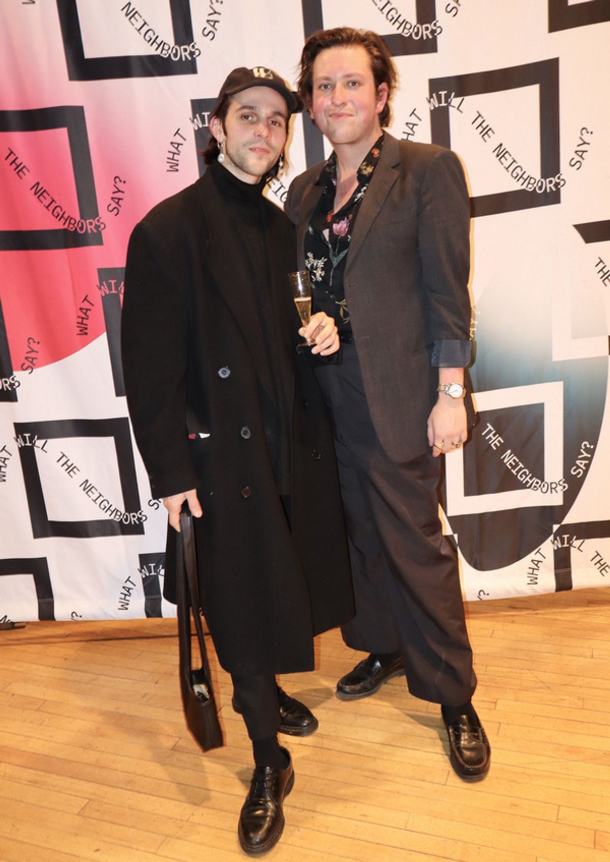 (L-R) Pablo Calder n-Santiago, James Clements (c) Paris Marcel at 