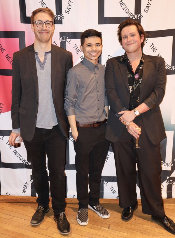 (L-R) Sam Hood Adrain, Josiah Rodriguez, James Clements (c) Paris Marcel Photo