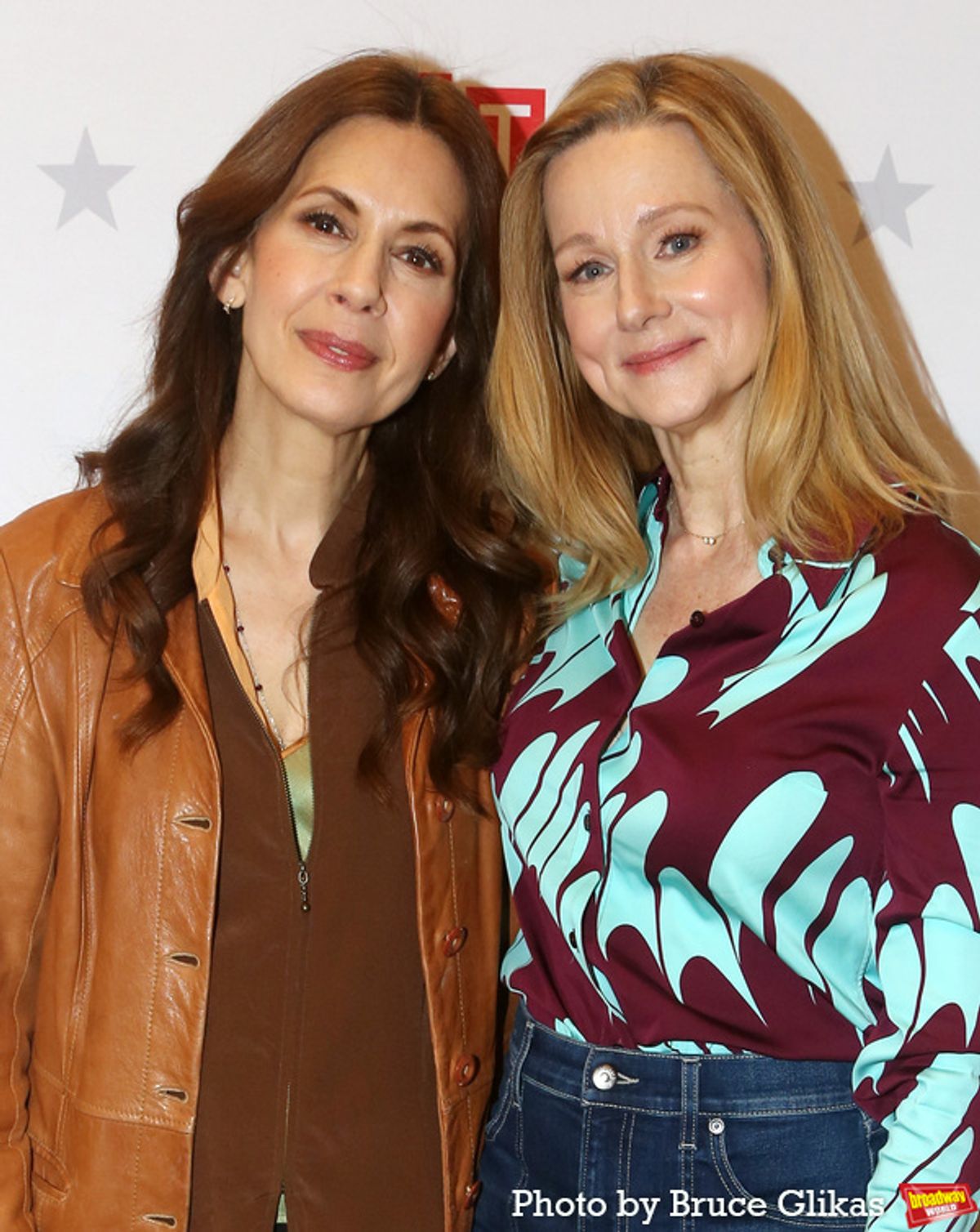 Jessica Hecht and Laura Linney  at 