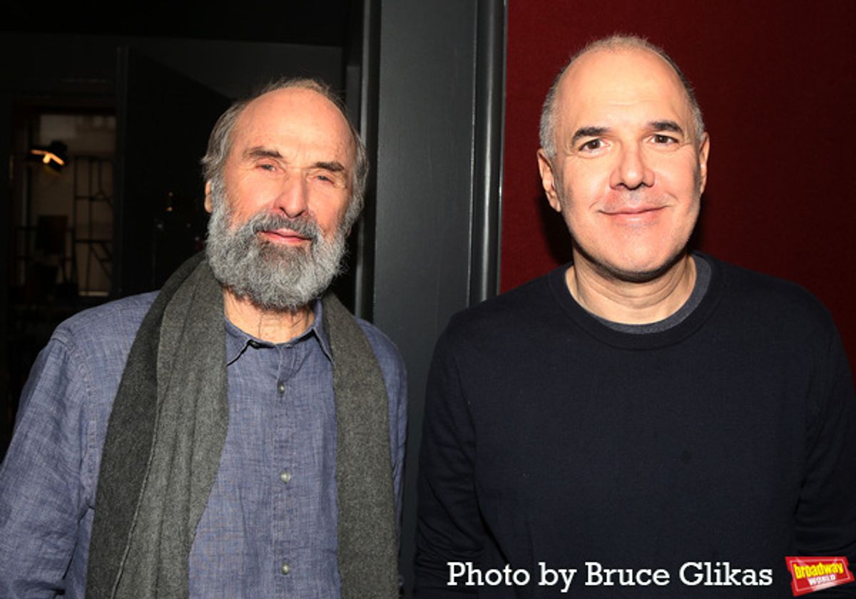 Director Daniel Sullivan and Playwright David Auburn at 