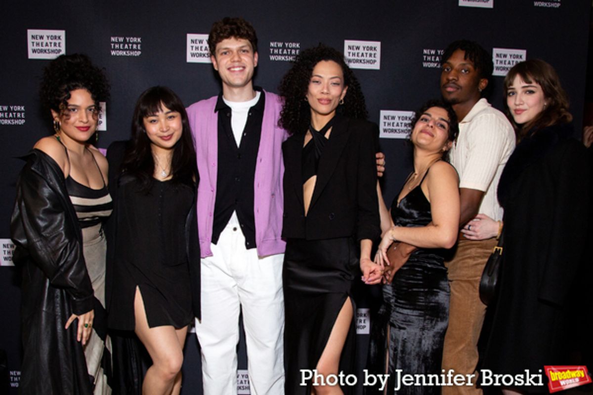 Gabriela Ortega, Amaya Braganza, Sebastian Delascasas, Sarah Marie Rodriguez, Ariana Mahallati, Jayson Lee, Talia Ryder at 