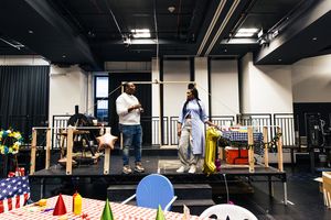 Marcel Spears and Adrianna Mitchell  Photo