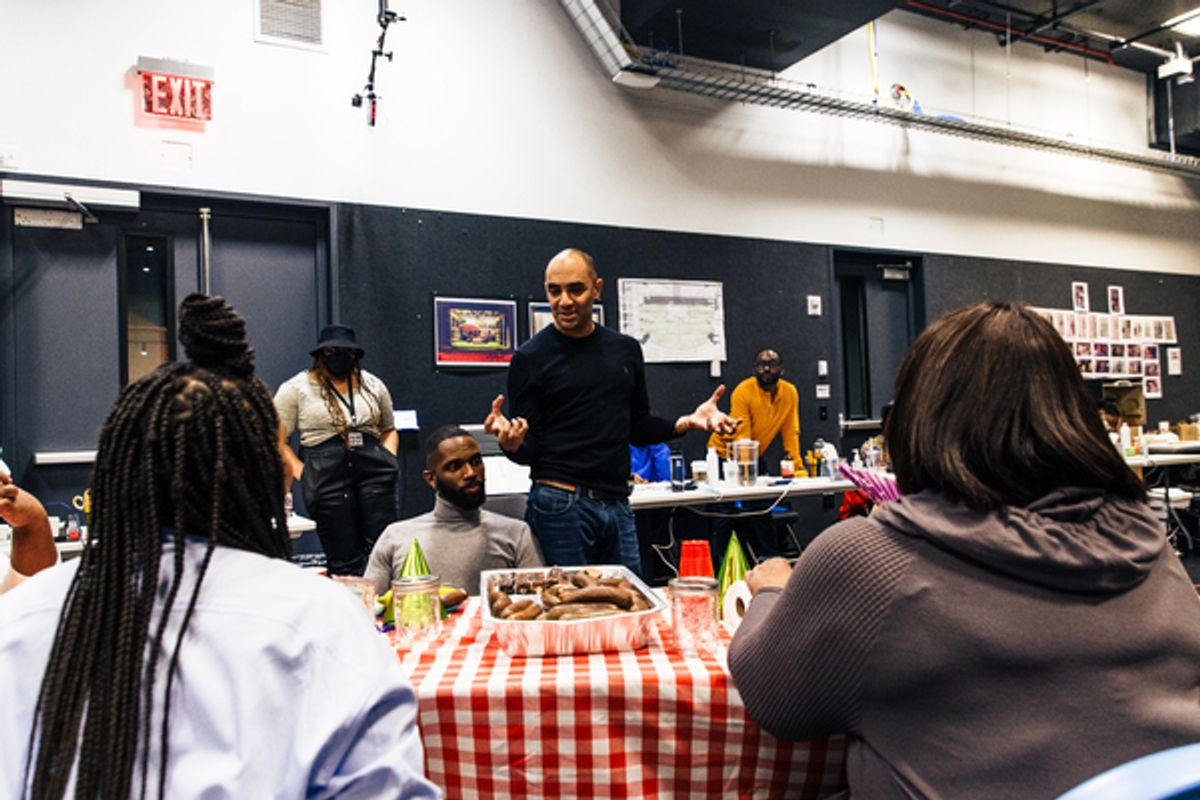  Director Saheem Ali with cast at 