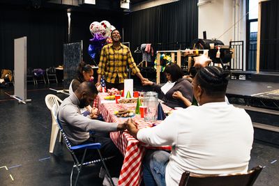 Billy Eugene Jones, Benja Kay Thomas, Marcel Spears, Calvin Leon 
Smith, Nikki Crawfo Photo