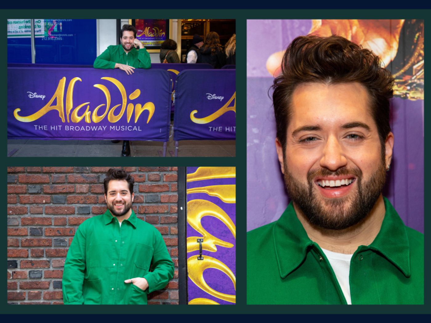 Words From the Wings: Zach Bencal of ALADDIN Talks Pre-Show Rituals, Backstage Must-Haves, and More!  Image