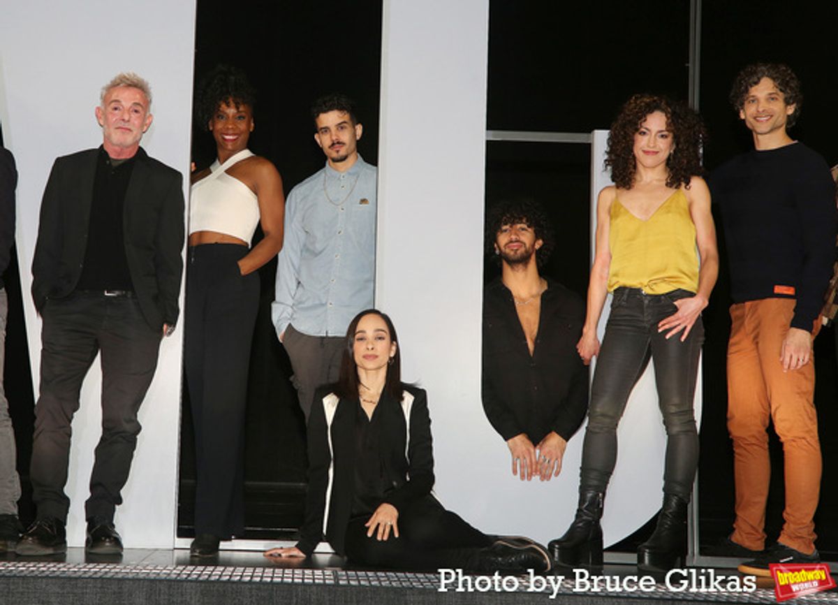 Director/Choreographer Wayne Cilento, Khori Michelle Petinaud, Jacob Guzman, Yani Marin, Nando Morland, Ioana Alfonso and Peter John Chursin  at 