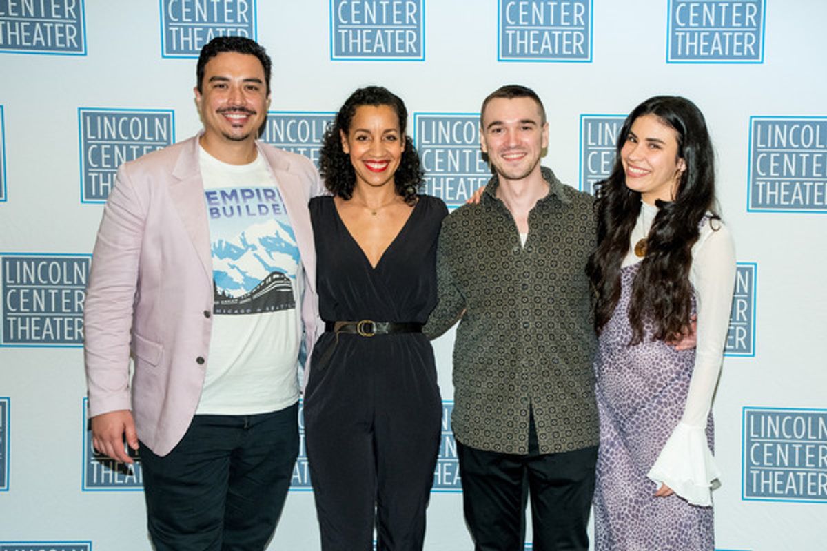 Keith Contreras, Robyn Kerr, Collin Kelly-Sordelet and Raquel Chavez at 