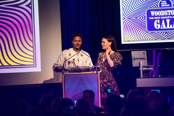 Ephraim Sykes and Jennifer Damiano Photo