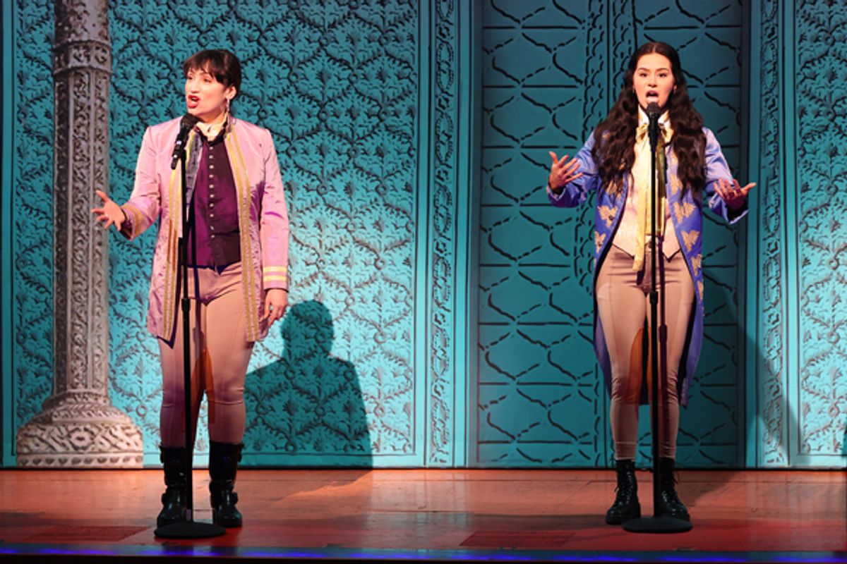 Eden Espinosa, Samantha Pauly at 