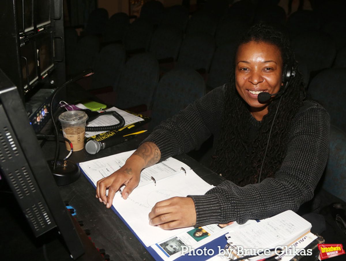 Production Stage Manager Sharika Niles at 