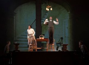 Courtnee Carter and Douglas Lyons @ BroadwayWorld Courtnee Carter and Douglas Lyons Photo