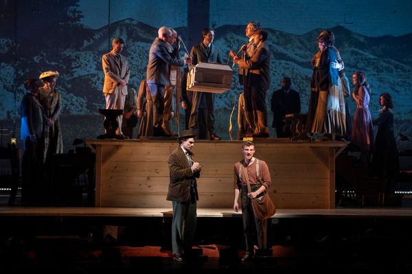 Jay Armstrong Johnson, Jake Pedersen and cast Photo