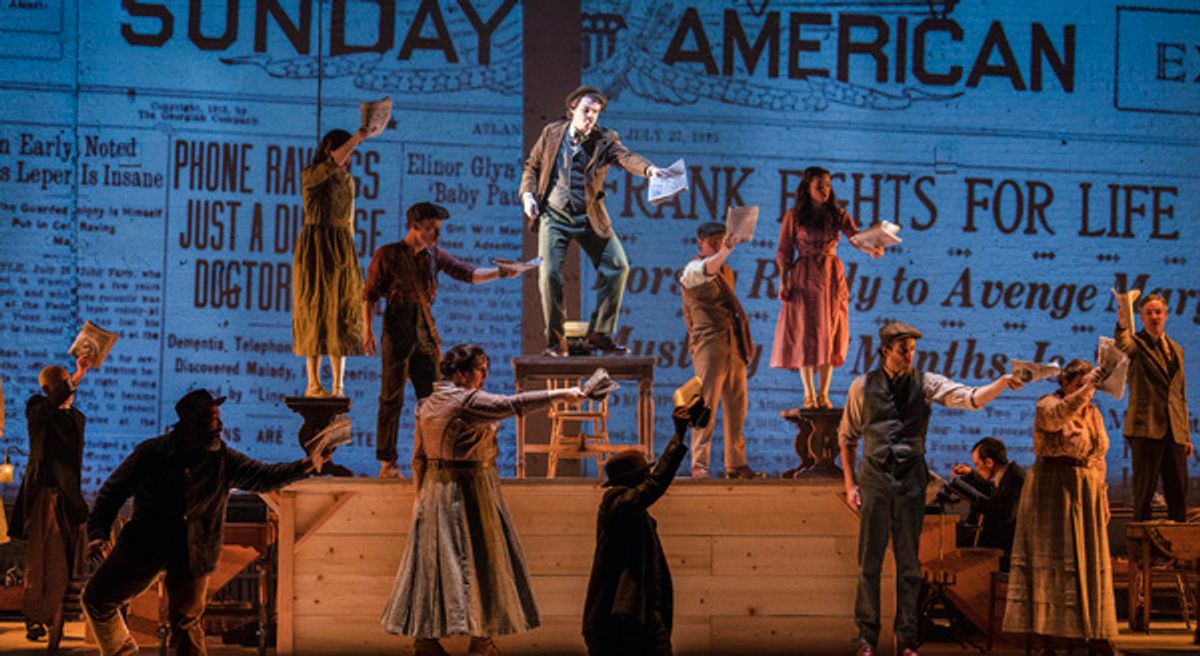 Jay Armstrong Johnson and cast at 