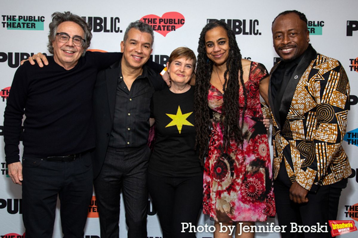 Tony Taccone, Sergio Trujillo, Justine Hanzell, Suzan-Lori Parks, Kenny Seymour at 