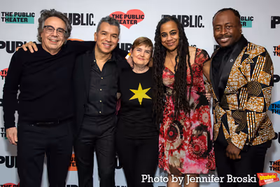 Tony Taccone, Sergio Trujillo, Justine Hanzell, Suzan-Lori Parks, Kenny Seymour Photo