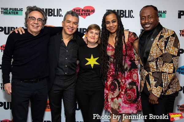 Tony Taccone, Sergio Trujillo, Justine Hanzell, Suzan-Lori Parks, Kenny Seymour Photo