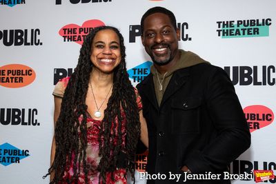 Suzan-Lori Parks, Sterling K. Brown Photo