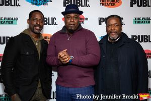 Sterling K. Brown, J. Bernard Calloway, Wendell Pierce @ BroadwayWorld Sterling K. Brown, J. Bernard Calloway, Wendell Pierce Photo