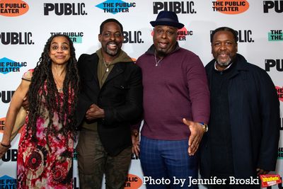 Suzan-Lori Parks, Sterling K. Brown, J. Bernard Calloway, Wendell Pierce Photo
