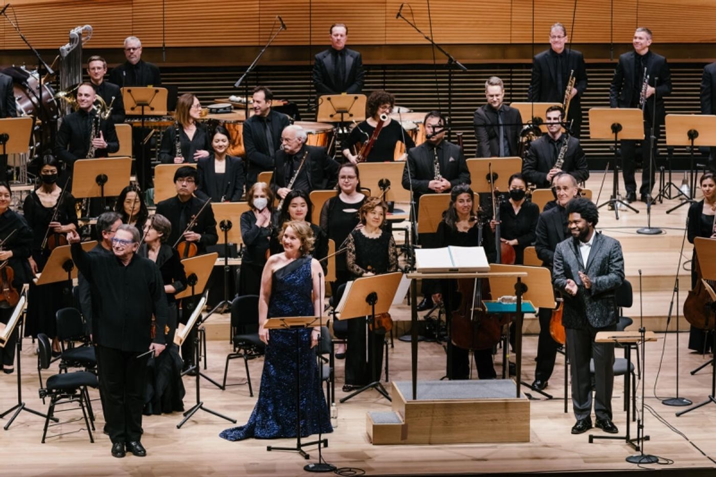 Review: MICHAEL TILSON THOMAS CONDUCTS THE NY PHILHARMONIC at David Geffen Hall  Image