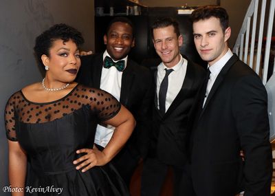 Kathryn Allison, Jelani Remy, Luke Hawkins, Sam Gravitte Photo