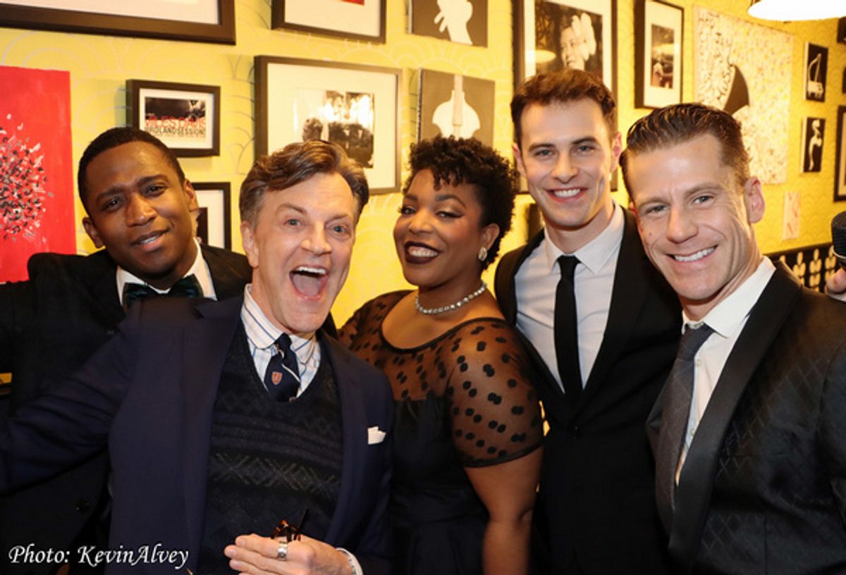 Jelani Remy, Jim Caruso, Kathryn Allison, Sam Gravitte, Luke Hawkins at 