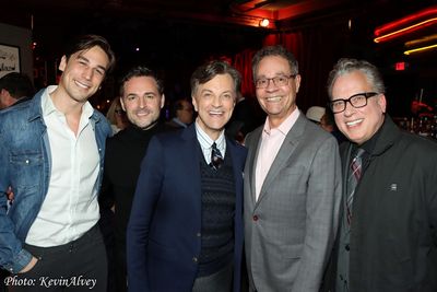 Pascal Pastrana, Max von Essen, Jim Caruso, Mark Sendroff, Billy Stritch Photo