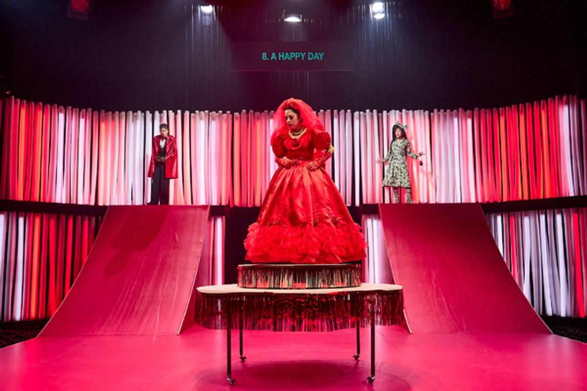 Ami Tredrea, Aidan Cheng, Louise Maine Newberry at 