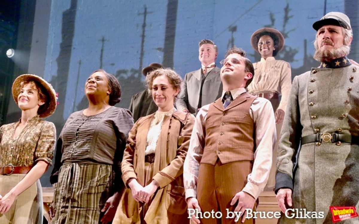 Kelli Barrett, Danielle Lee Greaves, Micaela Diamond, Ben Platt and Howard McGillin  at 