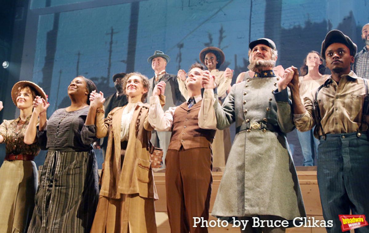 Kelli Barrett, Danielle Lee Greaves, Micaela Diamond, Ben Platt, Howard McGillin and Alex Joseph Grayson  at 