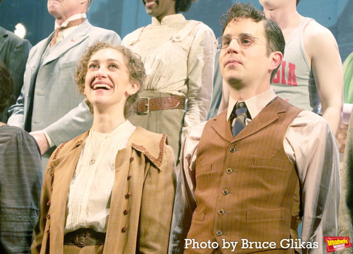 Photos: Ben Platt, Micaela Diamond and the Cast of PARADE Take Their Opening Night Bows  Image