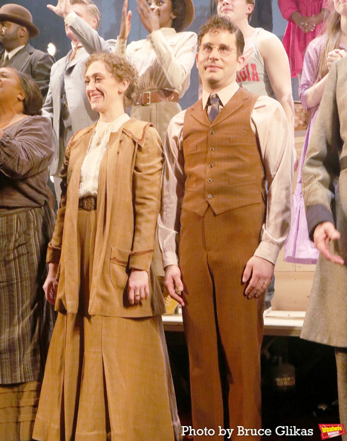 Micaela Diamond and Ben Platt  at 