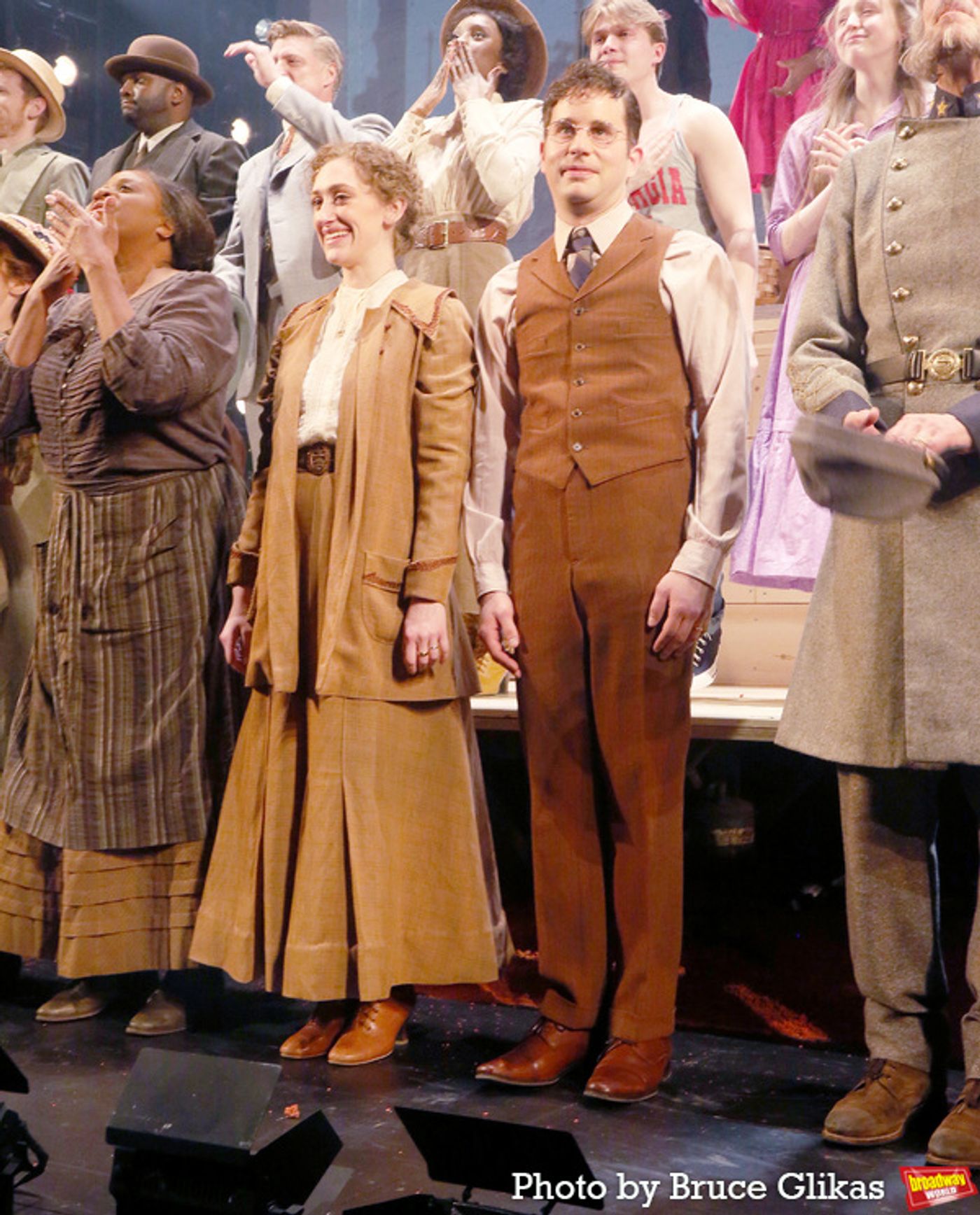 Photos: Ben Platt, Micaela Diamond and the Cast of PARADE Take Their Opening Night Bows  Image