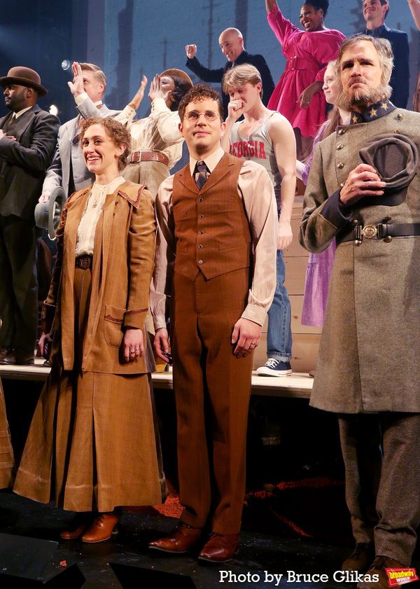 Micaela Diamond, Ben Platt and Howard McGillin Photo