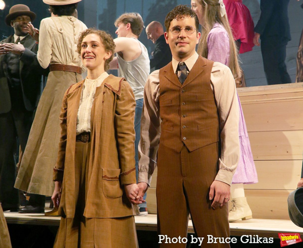 Micaela Diamond and Ben Platt  at 