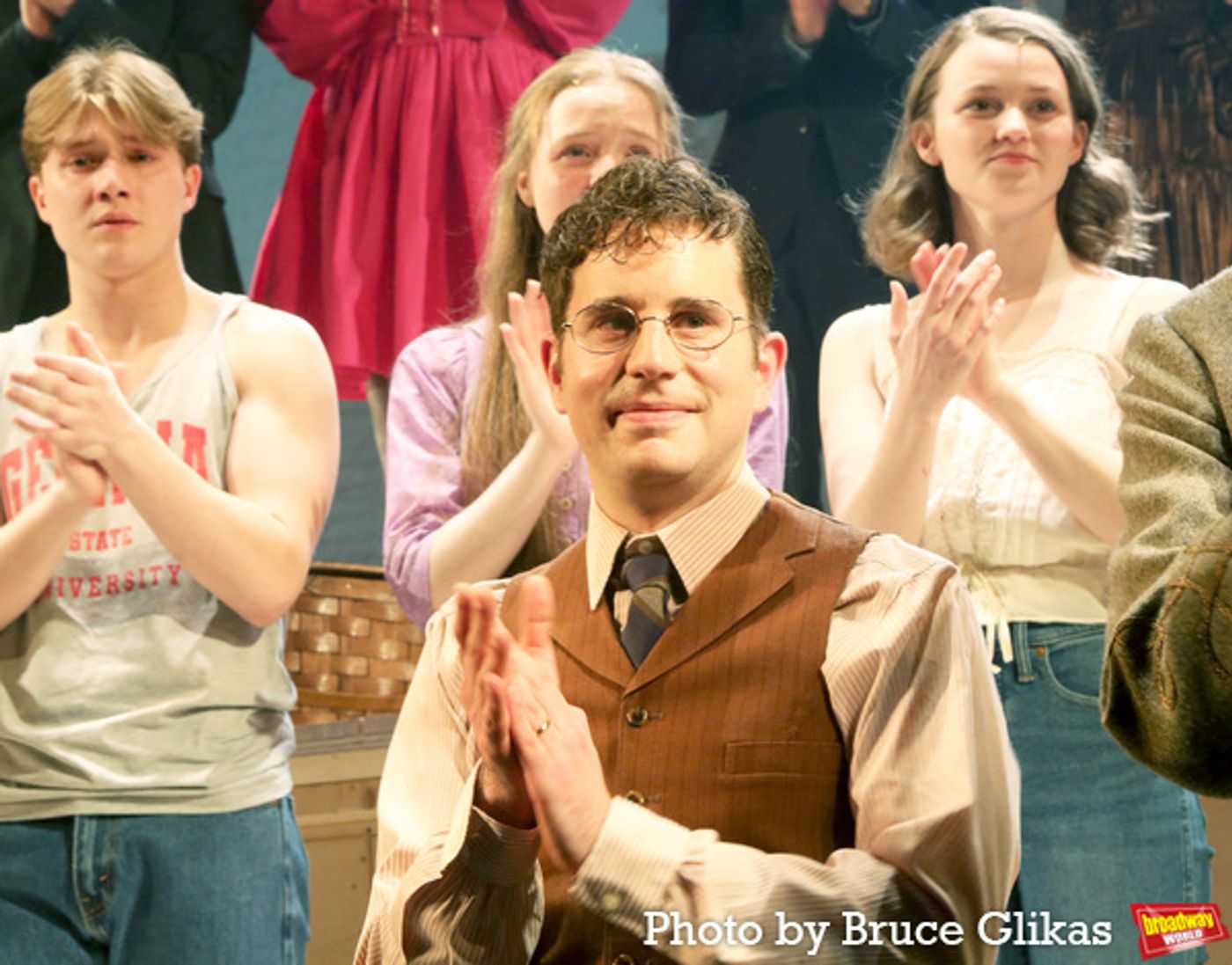 Photos: Ben Platt, Micaela Diamond and the Cast of PARADE Take Their Opening Night Bows  Image